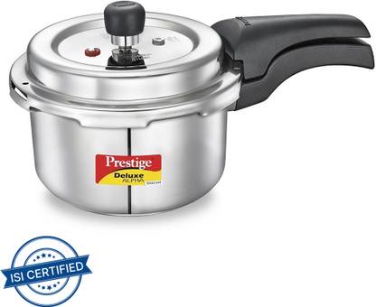 Prestige Deluxe Alpha Svachh 2 L Outer Lid Induction Bottom Pressure Cooker