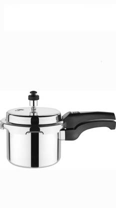 Atalso ATALSO 2 LTR REGULAR OUTER LIDSTAINLESS STEEL TRY PLY COOKER 2 L Outer Lid Induction Bottom Pressure Cooker