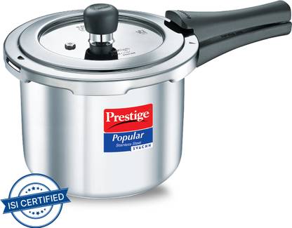 Prestige Popular Svachh 3 L Outer Lid Induction Bottom Pressure Cooker