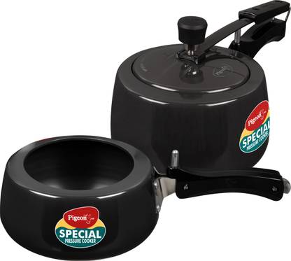 Pigeon Special Cook Plus 2 L, 3 L Inner Lid Induction Bottom Pressure Cooker