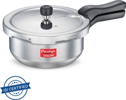 Prestige Svachh 3.5 L Outer Lid Induction Bottom Pressure Cooker & Pressure Pan