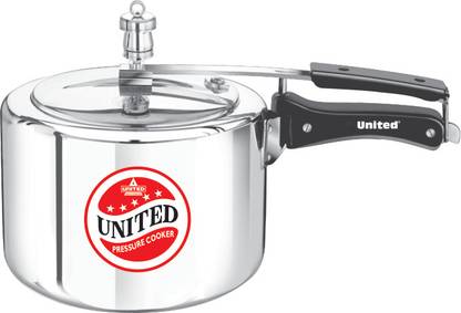 United Hi-Tech 3 L Inner Lid Induction Bottom Pressure Cooker