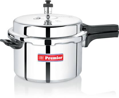 Premier Aluminum cooker 5.5 L Outer Lid Pressure Cooker