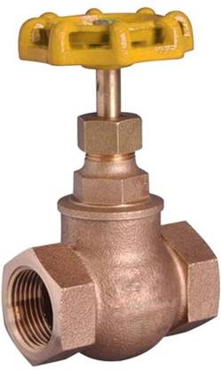 B K Jagan and Co Bronze wheel Valve With S.S. Parts No. 5 (1 Inch) Check Valves