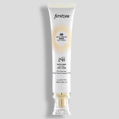 FIRSTZON HD pore minimizer Flawless finish matte base face make up primer | Primer  - 30 ml