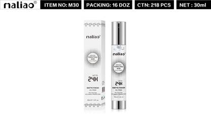 MALIO Magic Perfacting Base Face Primer Upto 24H Matte Finish Oil Free M30 Primer  - 30 ml