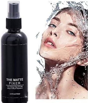 SHAMlin Women's & Girl's Long lasting & Matte Fixer Spray - (Pack of 1) Primer  - 100 ml