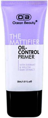 OCEAN BEAUTY Makeup Gel Primer Mattifier Hydrating Oil Control Open Pore Minimizer Face Primer  - 30 ml