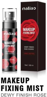 MALIO Make Up Fixing Mist Dewy Finish Rose Essence Long Lasting Primer  - 100 ml