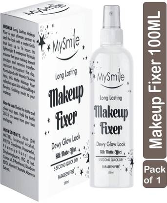 Mysmile Long Lasting Makeup Fixer 100ml | Aloe Vera , Vitamin E Acetate Primer  - 100 ml