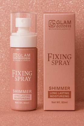 GTC Glamora Long Lasting Shimmer Makeup Fixing Spray Primer  - 80 ml
