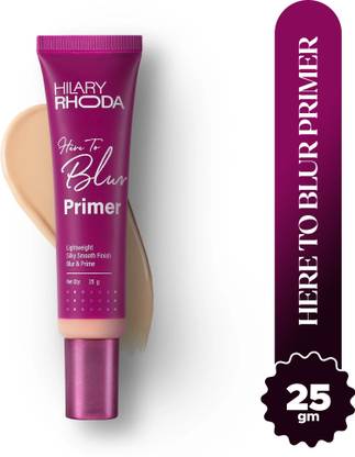 Hilary Rhoda Here to Blur Primer | Tinted & Silicon-Based Primer | Water Resistant  Primer  - 25 g