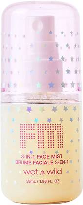 Wet n Wild Fantasy Maker 3-in-1 Face Mist Dewy Illusion Makeup Fixer + Setting Spray Primer  - 55 ml
