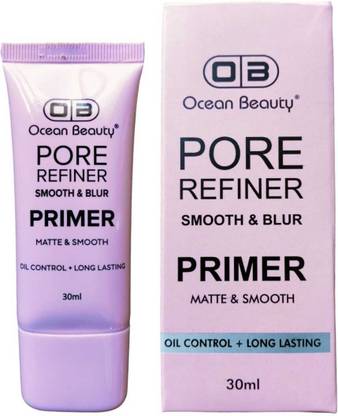 OCEAN BEAUTY Waterproof Long Lasting & Hydrating Matte Pore Refiner Smooth Face  Primer  - 30 ml
