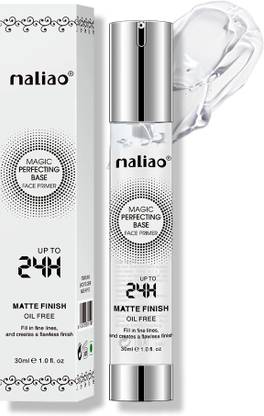 maliao Matte Finish Face Primer-24 Hour Long-Lasting,Oil-Free Formula for Flawless Skin Primer  - 30 ml