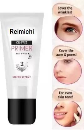 REIMICHI Oil Control & Long Lasting Matte Finish Primer For Face Makeup Primer  - 30 ml