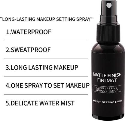 MYEONG Waterproof Make up Fixer Makeup Setting Spray Primer  - 100 ml