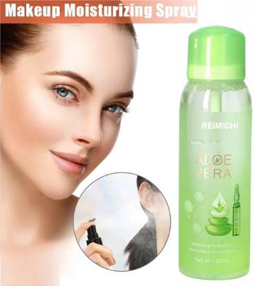 REIMICHI Aloe Fresh Makeup Fix Spray With Vitamin E and Aloe Vera Extracts Primer  - 150 ml