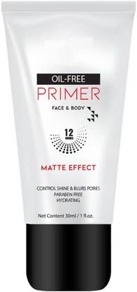 Emijun Face & Body Primer Matte Finish Oil Free  Primer  - 30 ml