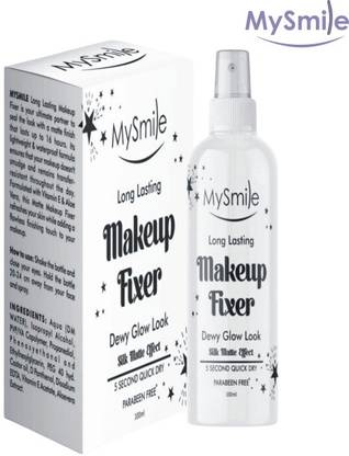 Mysmile Long Lasting Makeup Fixer Vitamin E , Aloevera Extract Pack of 1 Primer  - 100 ml
