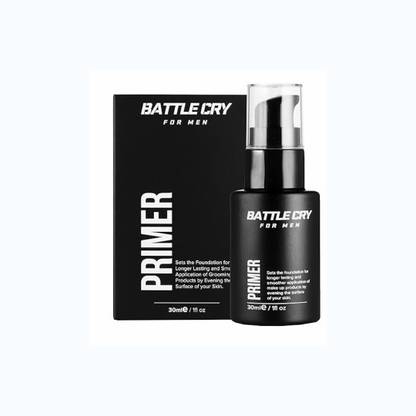 Battlecry Makeup Kit For Men, Foundation, Cleanser, Primer-Light
