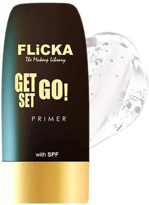 Flicka Get Set Go Primer For Face Makeup - 30ml Pore Minimizing Primer For Women Primer  - 30 ml
