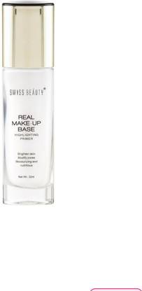 SWISS BEAUTY Real Makeup Base highlighting Primer shade -1 Primer  - 32 ml