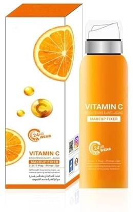 My Colors Vitamin C Brightening And Anti-Aging Essence Makeup Fixer Primer  - 120 ml