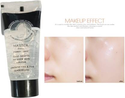 BLUEMERMAID Makup Face Primer Cream Base Brighten Hiding Fine Lines  Primer  - 60 ml