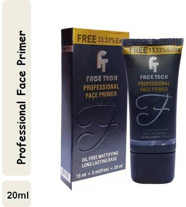 face tech Professional Face Primer With Lasting Base Primer  - 20 ml