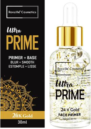 RONZILLE 24 k Gold Waterproof Ultra Matte Face primer makeup base Primer  - 30 ml