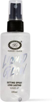 FASHION COLOUR Liquid Glow Setting Spray For Makeup Long Lasting MF09A Primer  - 100 ml