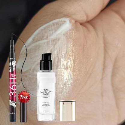 RED4 Makeup Highlighting Primer Skin Poreless Primer + eyelinerr Primer  - 30 ml