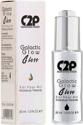 C2P Professional Makeup Galactic Glow Skin Gloss Hydrating Face Gel-Based Pre-Makeup Serum Primer  - 30 ml