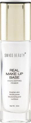 SWISS BEAUTY Real Makeup Base Hightlighting Primer  - 32 ml