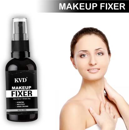 kvd Shine Long lasting Makeup Fixer setting spray Primer - 100 ml Primer  - 50 ml