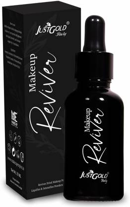 JUSTGOLD Reviver Mixing Solution for Fixing Broken Makeup, Dry Gel Eyeliner & Mascara Primer  - 30 ml