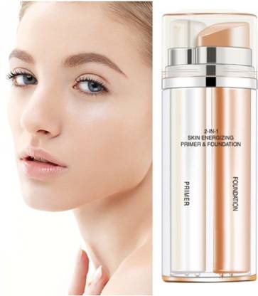 Arcanuy Perfect 2 in 1 Primer and foundation combo Primer  - 60 ml