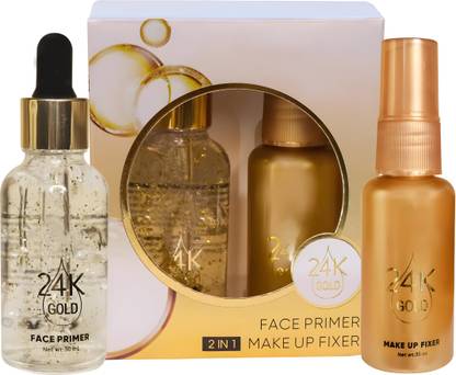 DJATI 24K Primer and Makeup Fixer Combo Primer  - 65 ml