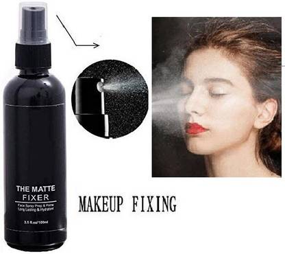 GFSU Long Lasting Natural Makeup Fixer Spray With Prep And Prime Primer  - 100 ml
