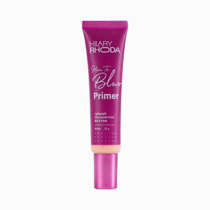 Hilary Rhoda Here to Blur Primer | Tinted & Silicon-Based Primer | Water Resistant  Primer  - 25 g
