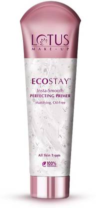 LOTUS MAKE - UP ECOSTAY Perfecting Primer| Mattifying & Oil free|For All Skin Types Primer  - 30 g