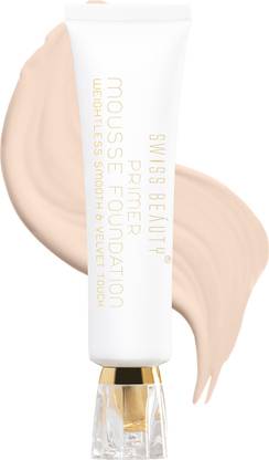SWISS BEAUTY Primer Mousse Foundation White Ivory (40 ml) Foundation