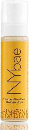 NY bae Shimmer Glow Fixer | Shimmer Setting Spray | Korean Glow | Makeup Fixer Primer  - 110 ml