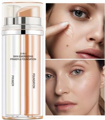 Arcanuy Face Makeup Primer Big Pores Minimizer + matte creamy foundation Primer  - 60 ml
