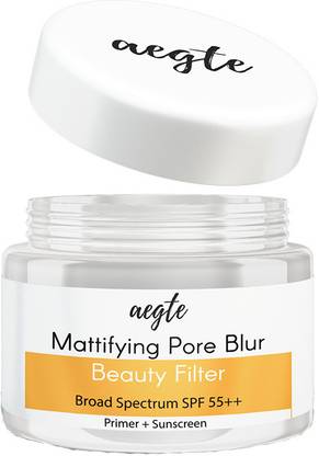 aegte Mattifying Pore Blur Beauty Filter Primer + Sunscreen with SPF 55++ Primer  - 30 g