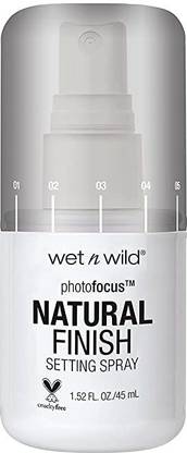 Wet n Wild Photo Focus Setting Spray Seal the Deal, Hydrating Formula for Dewy Matte Look Primer  - 45 ml