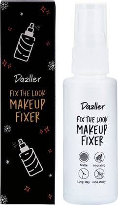 Dazller Fix the Look Makeup Fixer, Lightweight, Non-Sticky, Mattifying, Hydrates Skin, Primer  - 60 ml