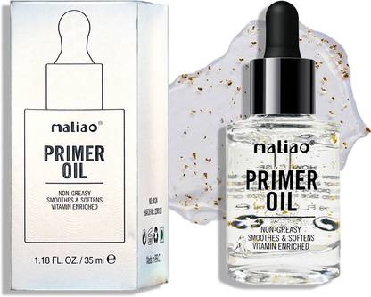 maliao Primer Oil - Non-Greasy, Smoothens & Softens | Vitamin Enriched Elegance Primer  - 35 ml