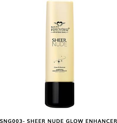 daily life forever 52 Sheer Nude Glow Enhancer| Enriched with Shea Butter & Vitamin E Primer  - 40 ml